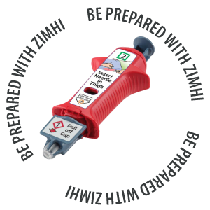 ZIMHI device with text saying ZIMHI device with text saying